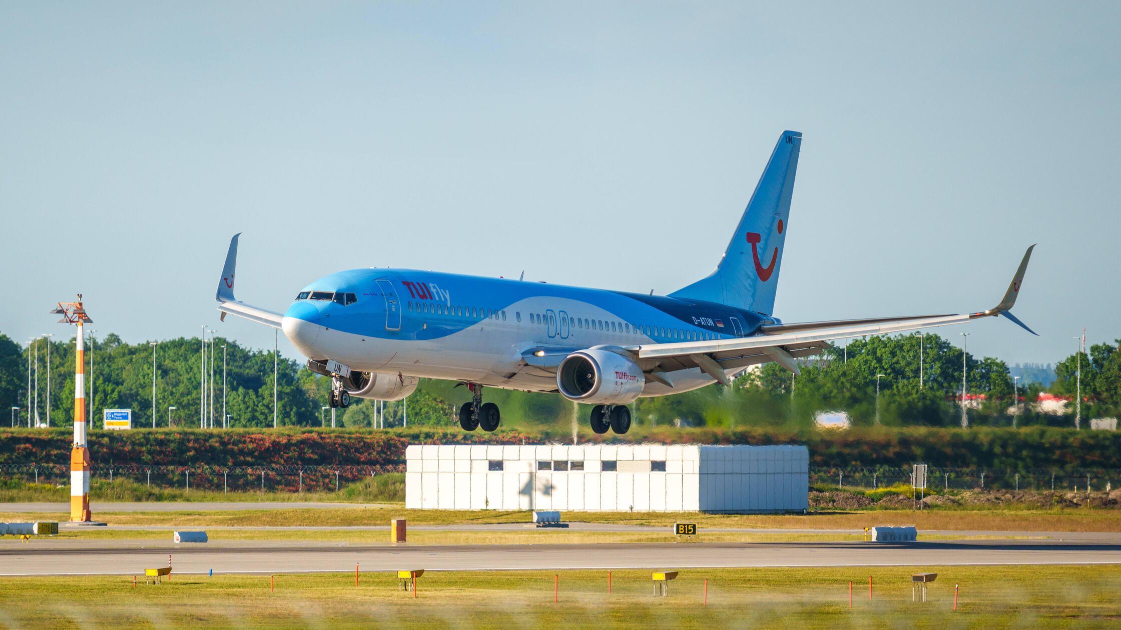 Munich, Bavaria, Germany - May 30, 2025: A Boeing 