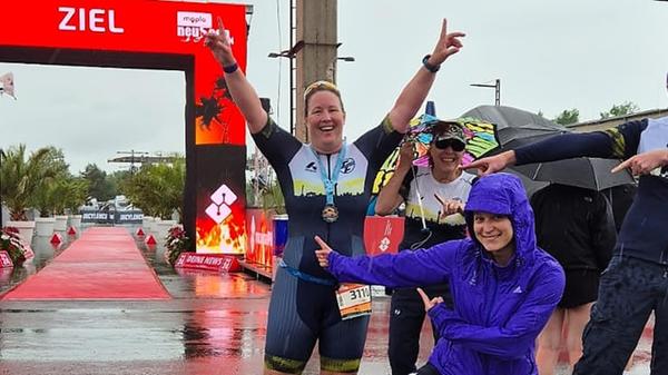 "Auskosten und Ankommen". Bei ihrer (verregneten)