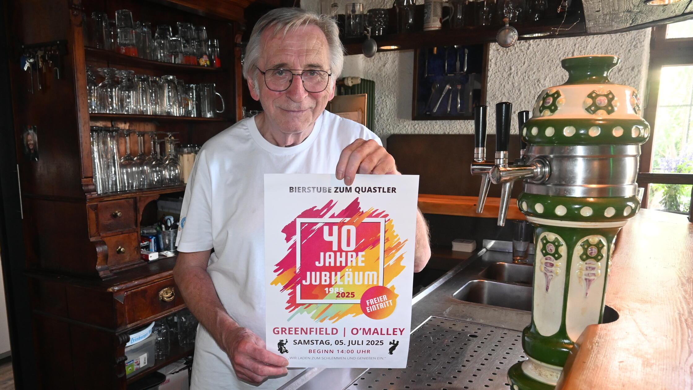 Der „Quastler“ in Röthenbach: Eine Kultkneipe feiert 40. Geburtstag