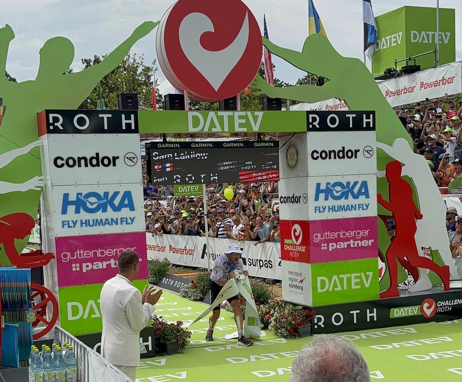 Laidlow ist der erste französische Sieger beim Challenge Roth.
