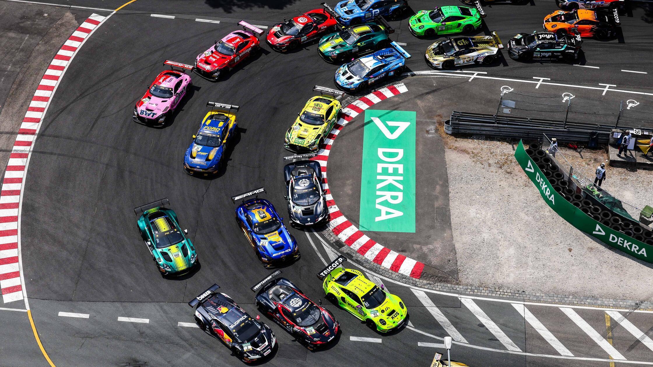 DTM, 7.  8. Rennen Norisring 2025 - 63 Lamborghini