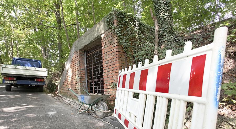 Bierkeller wird verfüllt