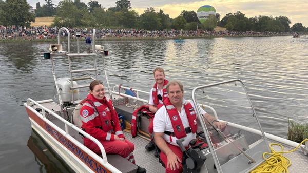Wasserwacht beim Challenge Roth