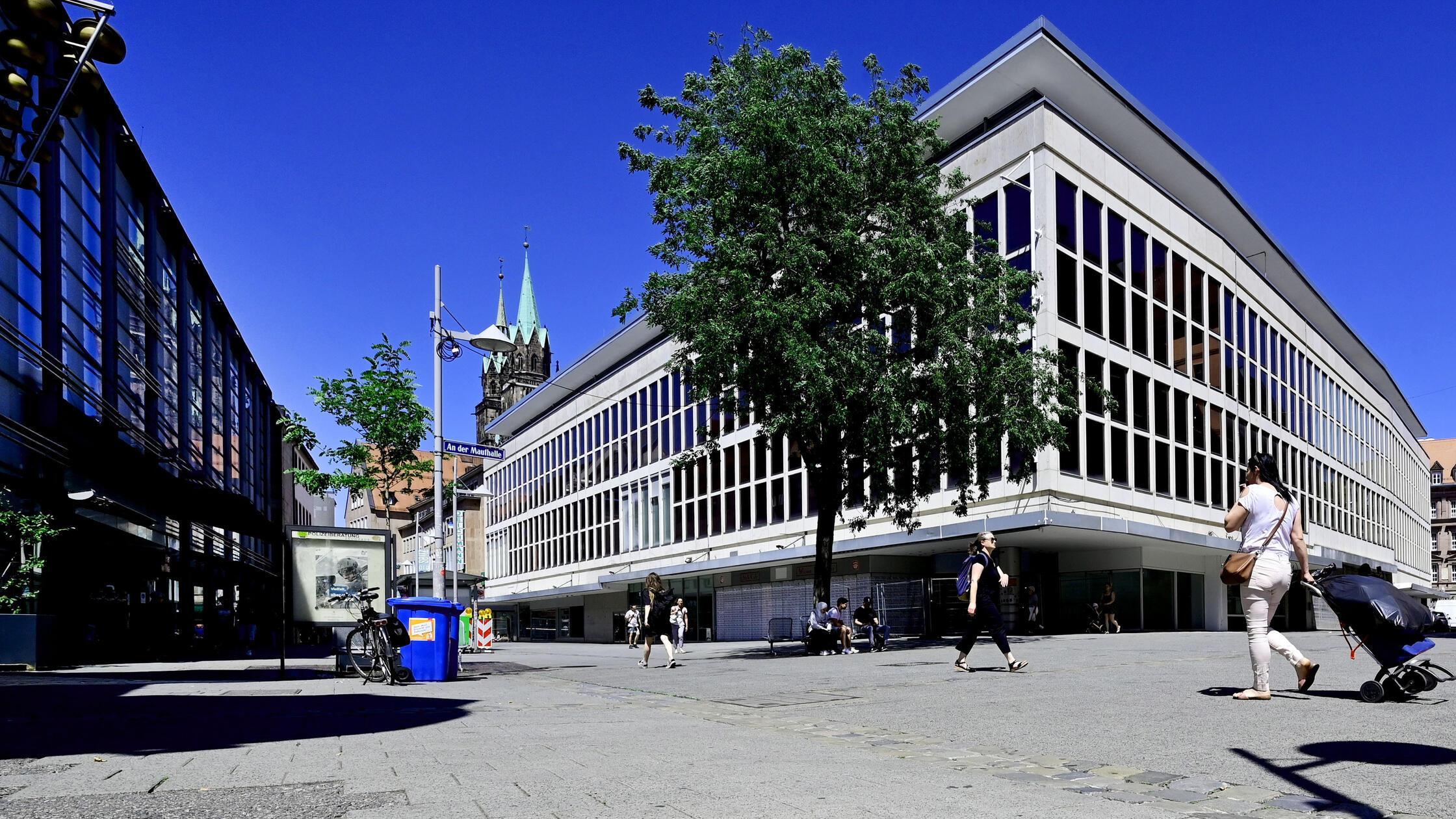 Ehemaliges Kaufhof Gebäude in der Pfannenschmiedsg