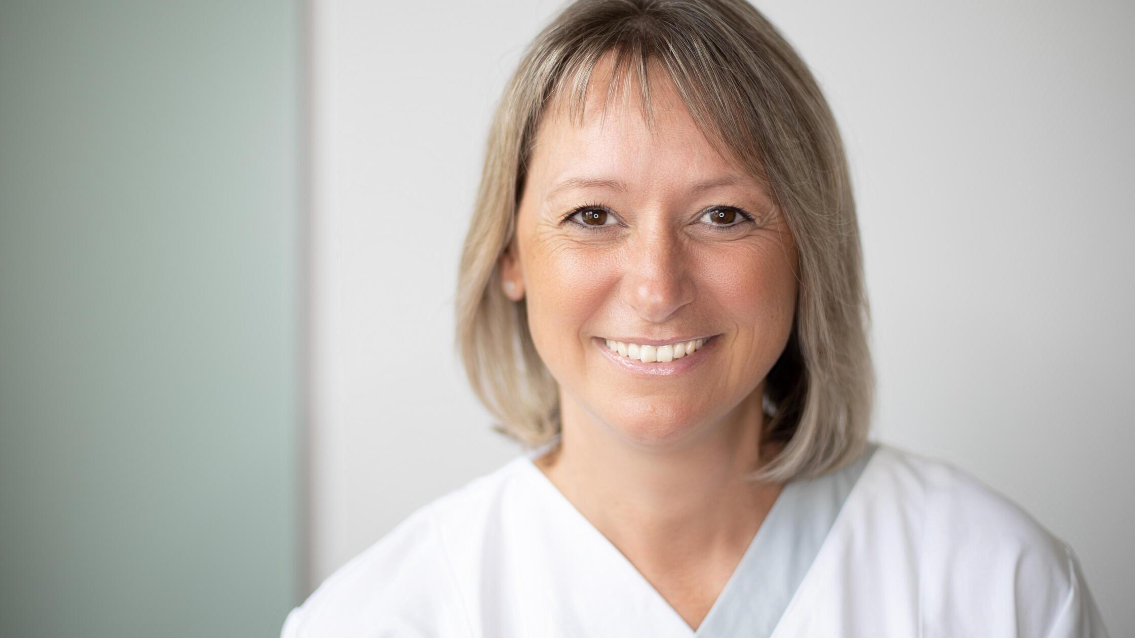 Motiv: Marion Helfrich ist Hebamme am Krankenhaus 