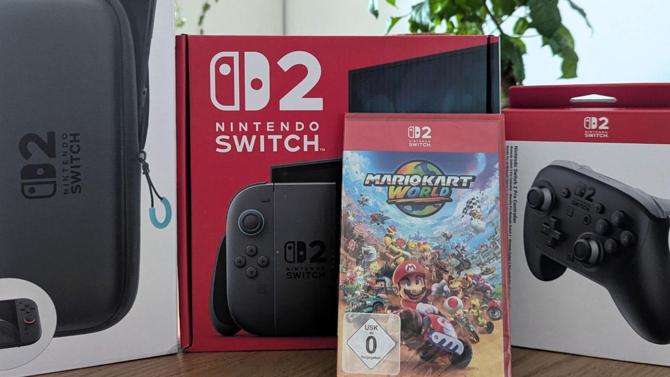 Nintendo Switch 2 Kartons Launch Day