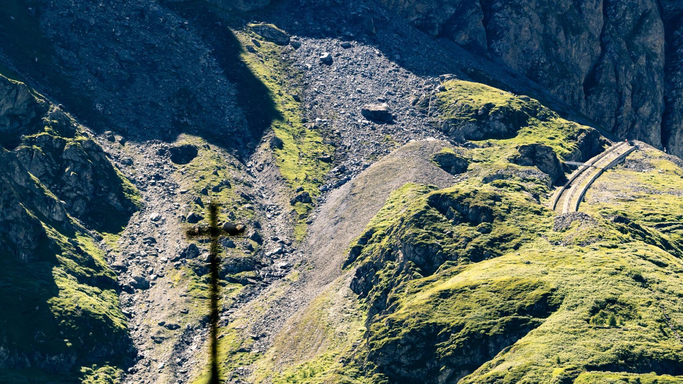Nach Felssturz: Zugang zu Staumauer in der Schweiz gesperrt