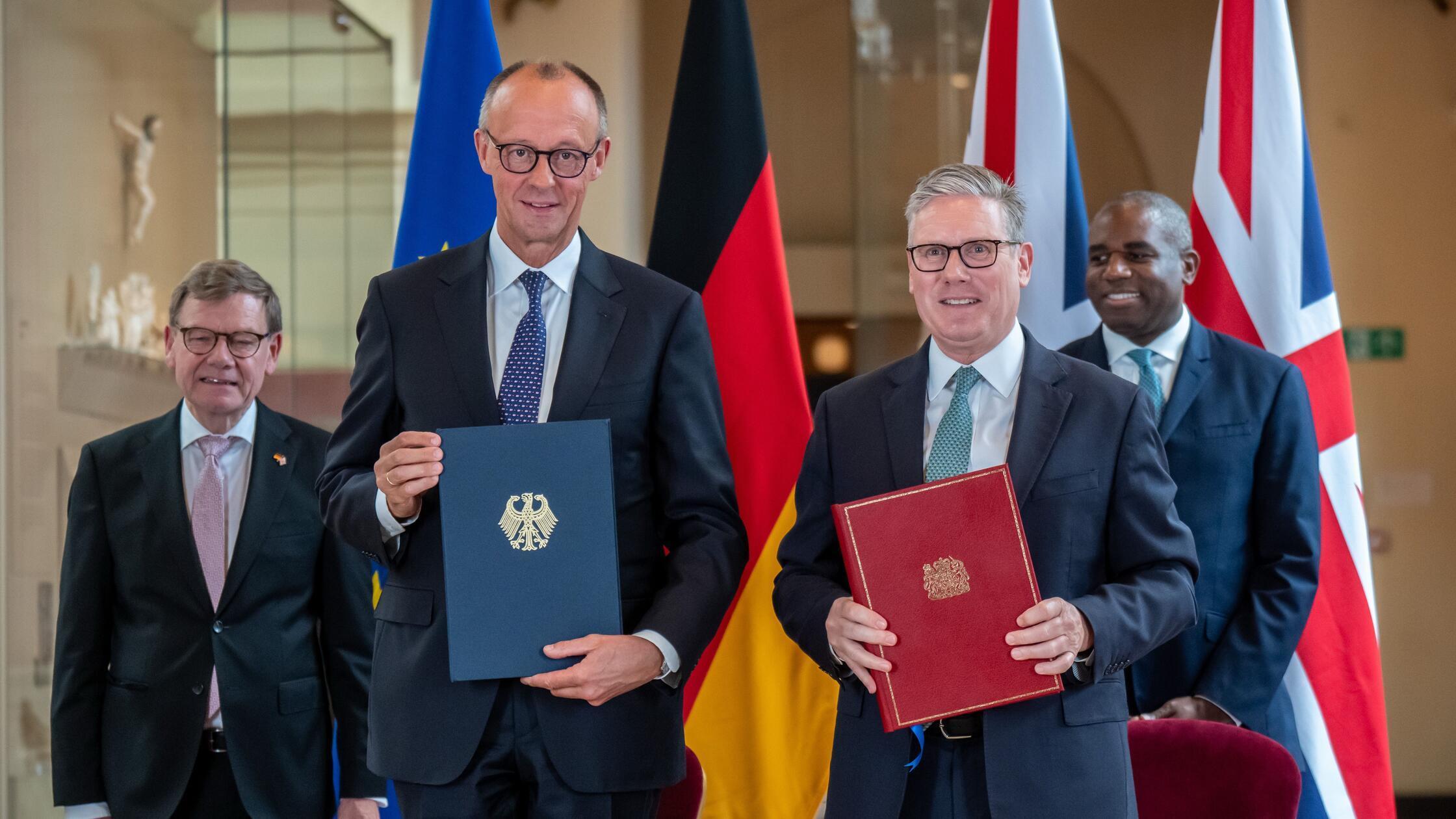 Merz: „Kensington-Vertrag“ mit England soll Jahrzehnte prägen - Reiseerleichterungen geplant