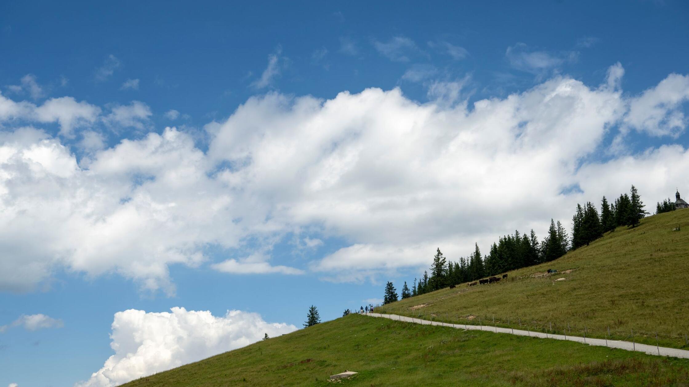 Schönwetter nur auf Zeit: Erst Sonne, dann Regen
