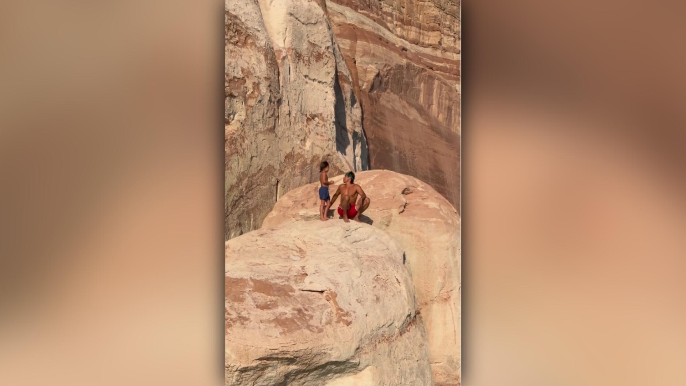 Vater wirft Sohn von Klippe: Bekannter Reise-Influencer kassiert Shitstorm für Instagram-Video