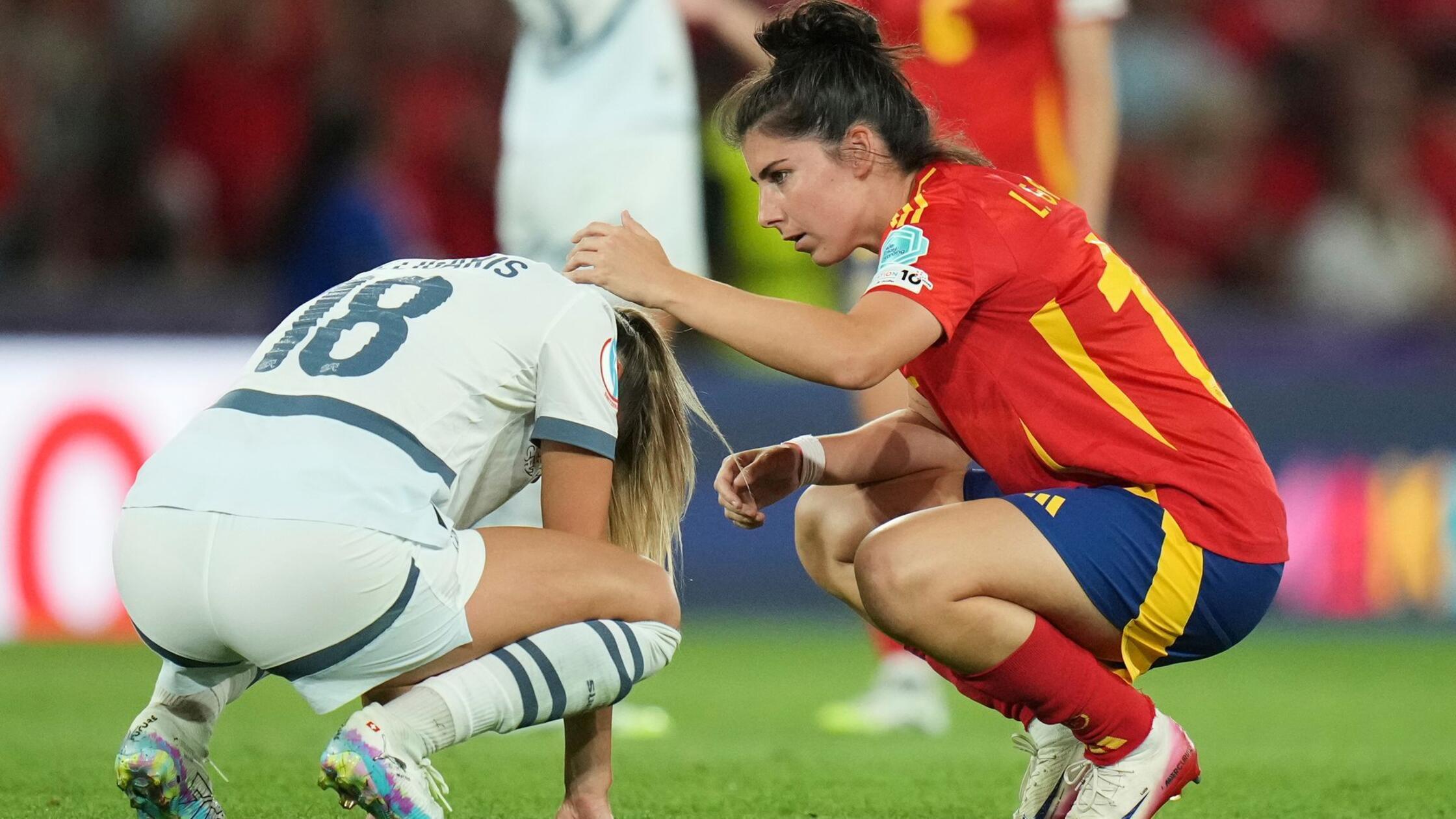 Riesen-Tränen: Schweiz versinkt nach EM-Aus im Gefühlschaos