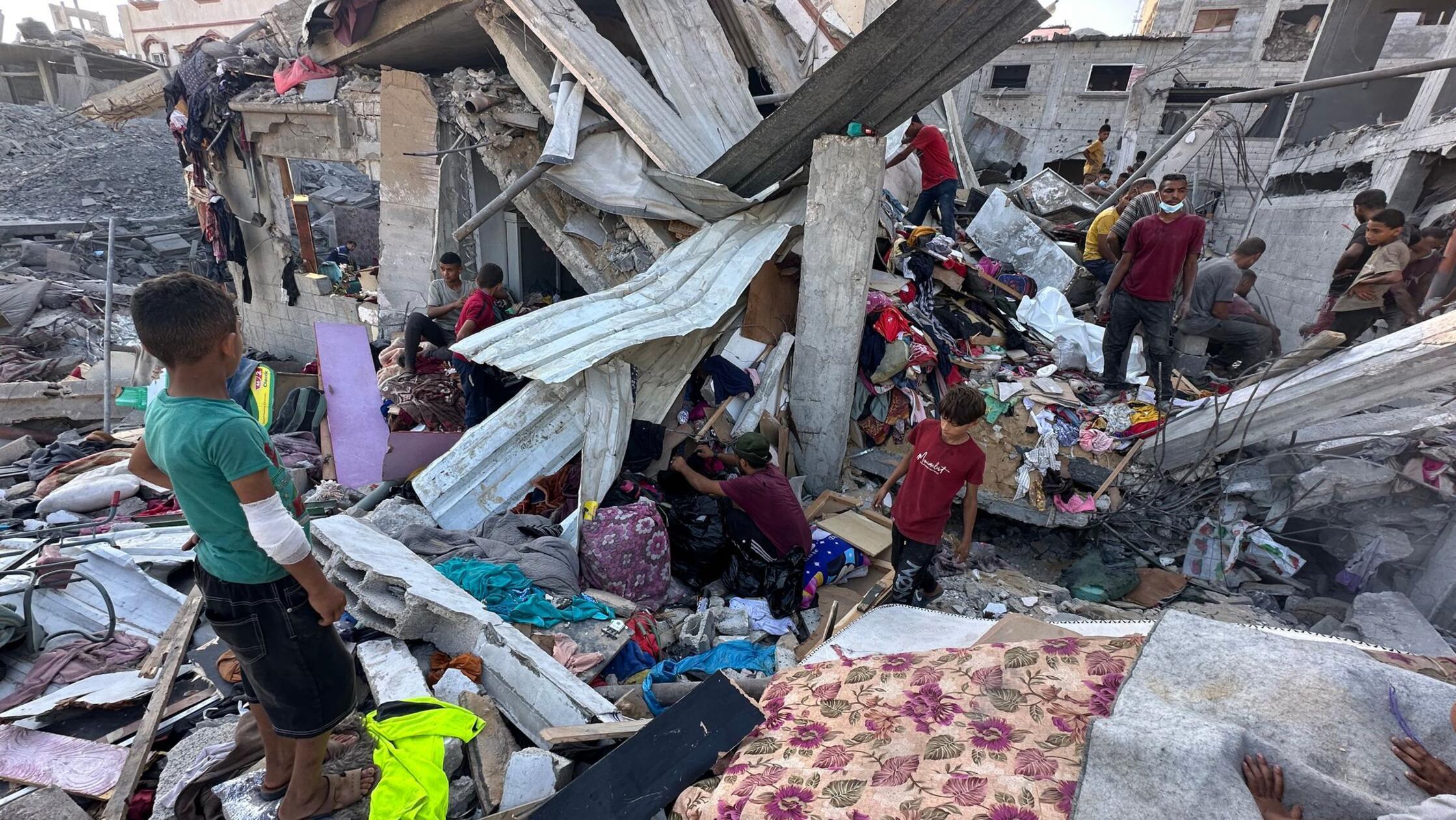 Palästinenser: Erneut Tote nahe einem Hilfszentrum in Gaza