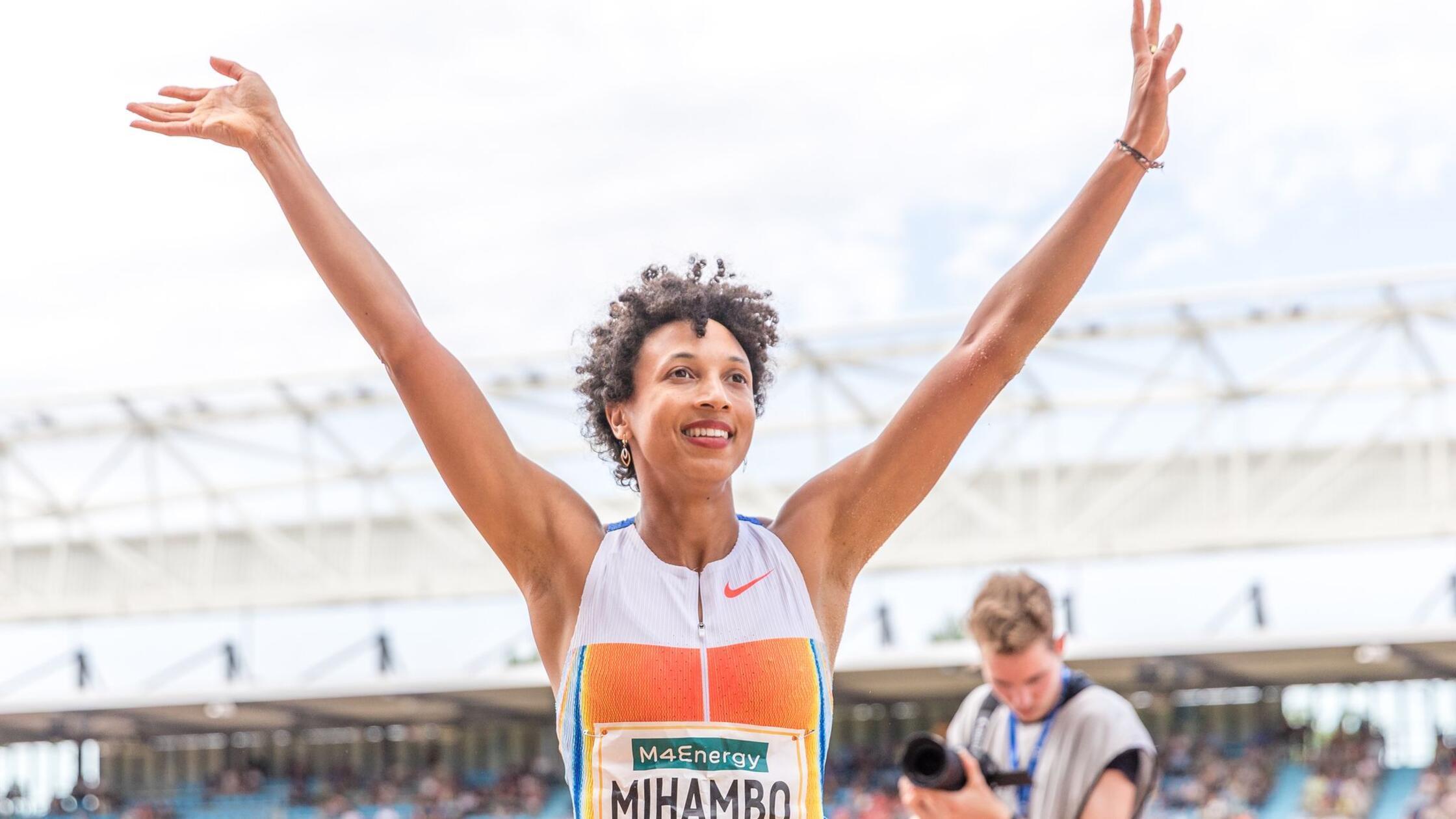 Mihambo feiert Sieg beim Diamond-League-Meeting in London