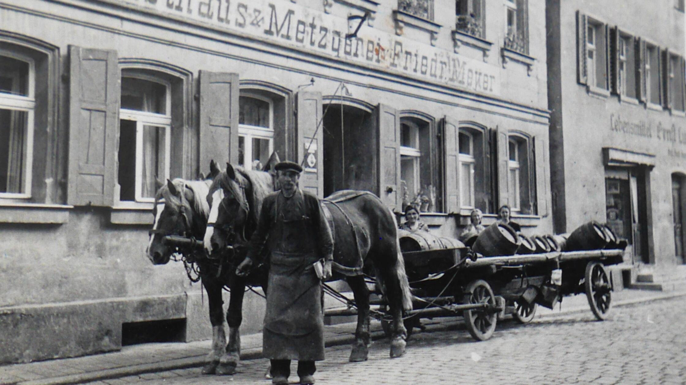 Die Gastwirtschaft Friedrich Meyer war in der Nach