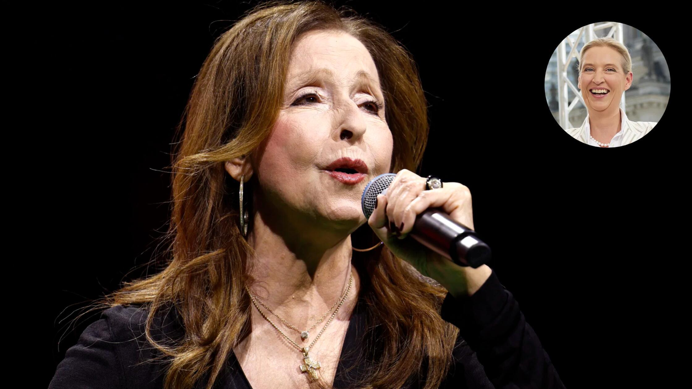 Vicky Leandros prepovedala vstop Alice Weidel na koncert