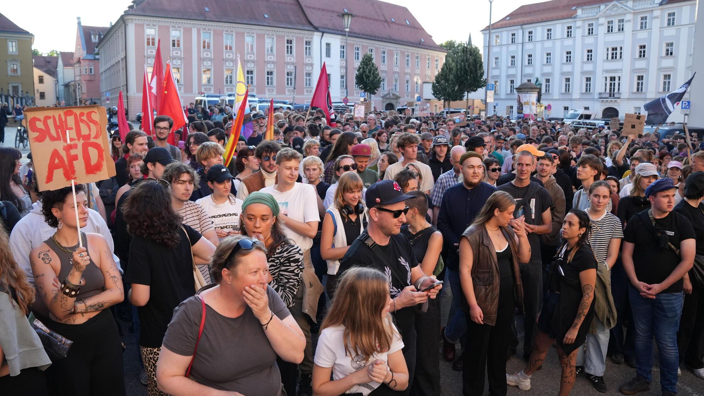 Alice Weidel zu Gast bei Vicky Leandros: Polizei i
