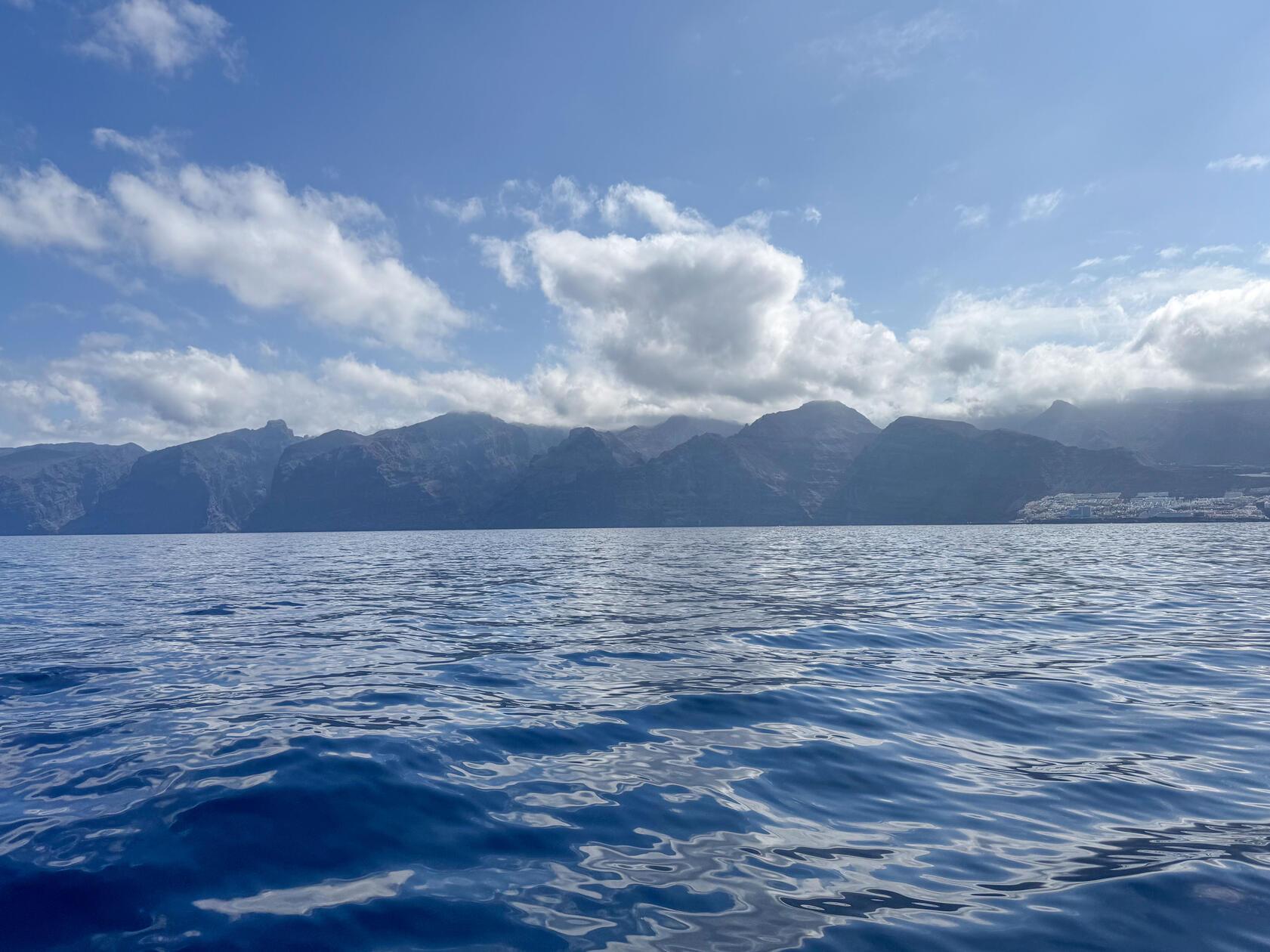 "Los Gigantes", der Name ist Programm vor den steilen Klippen im Westen der Insel. Hier befindet sich übrigens der beste Spot für Whale Watching auf der Insel.
