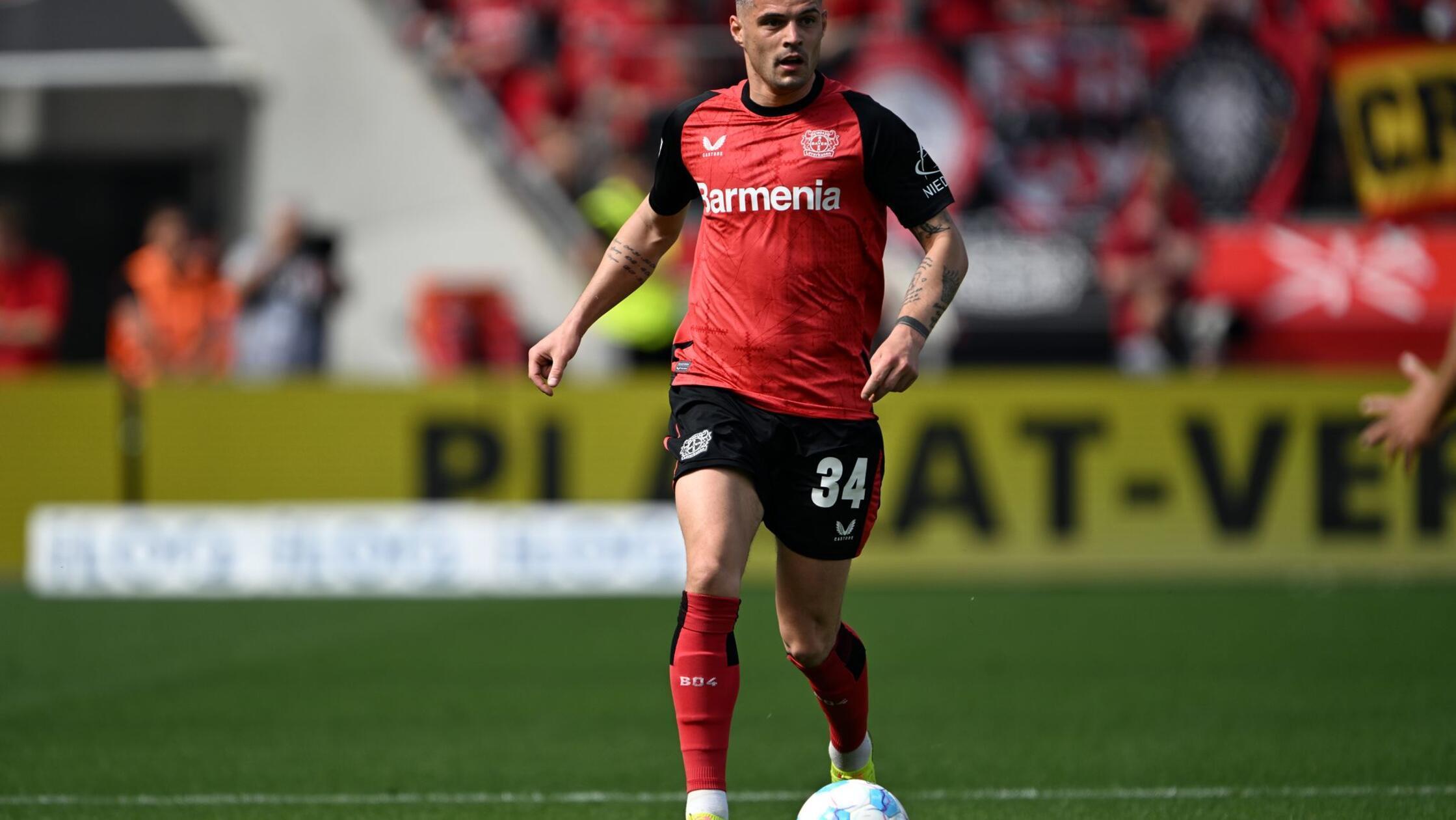 Berichte: Leverkusens Xhaka strebt Wechsel zu Sunderland an