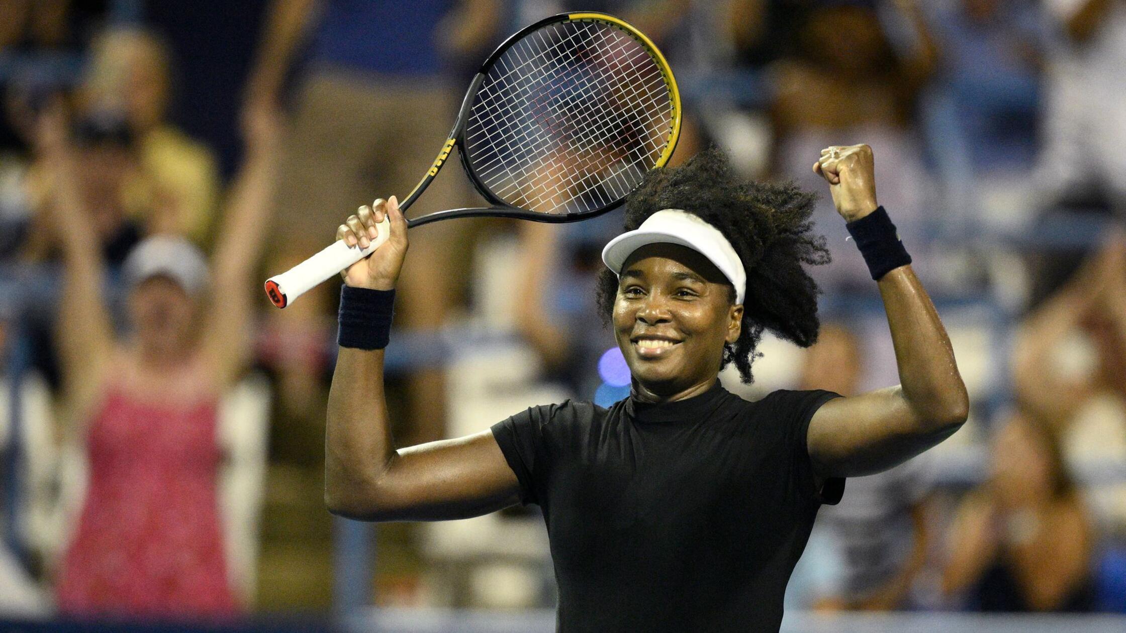 Nur eine war älter: Venus Williams gewinnt mit 45 Jahren