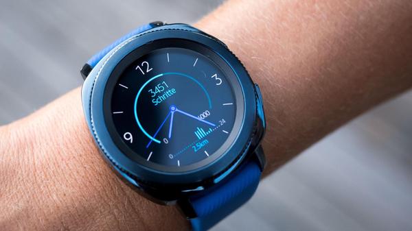 Eine Smartwatch als Schrittzähler