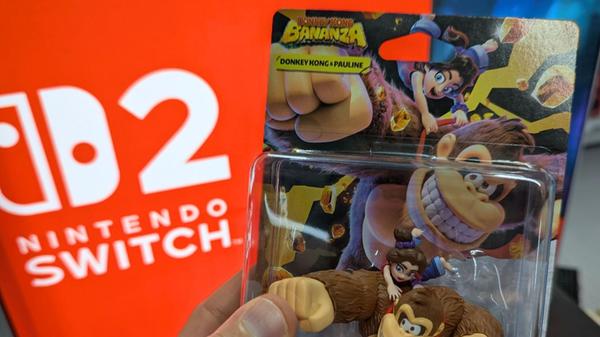 Nintendo Switch 2 Donkey Kong Bananza Amiibo