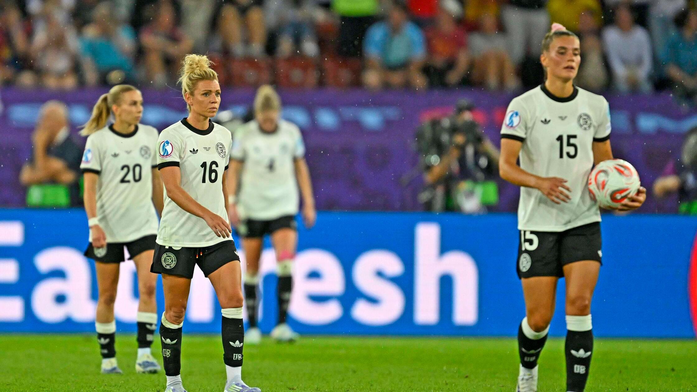 Titeltraum geplatzt: Deutschland scheitert im EM-Halbfinale an Spanien