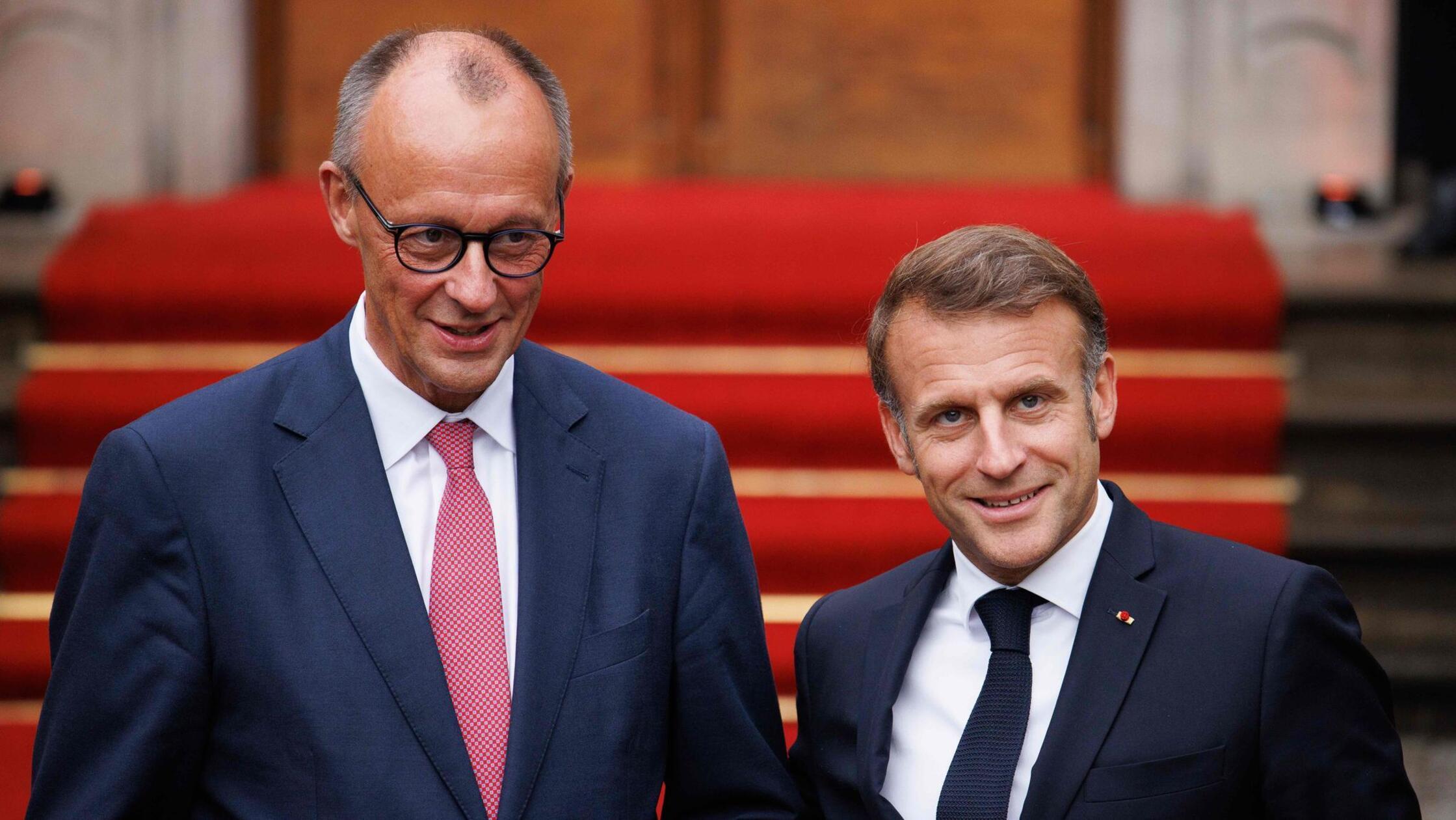 Zollstreit: Merz und Macron zu Gegenmaßnahmen bereit