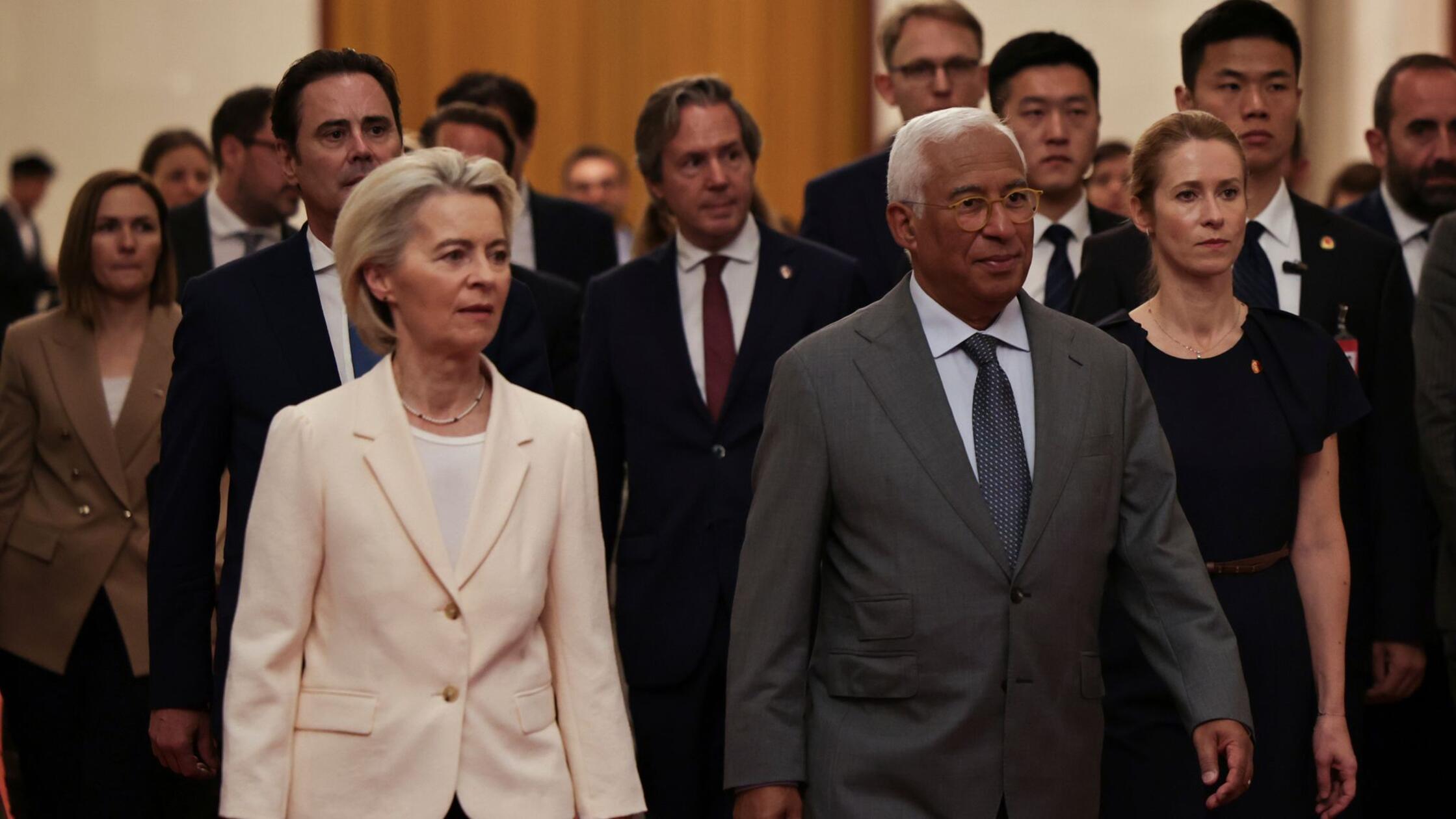 "Wir sind nicht naiv": Darüber streiten China und die EU bei Gipfel in Peking