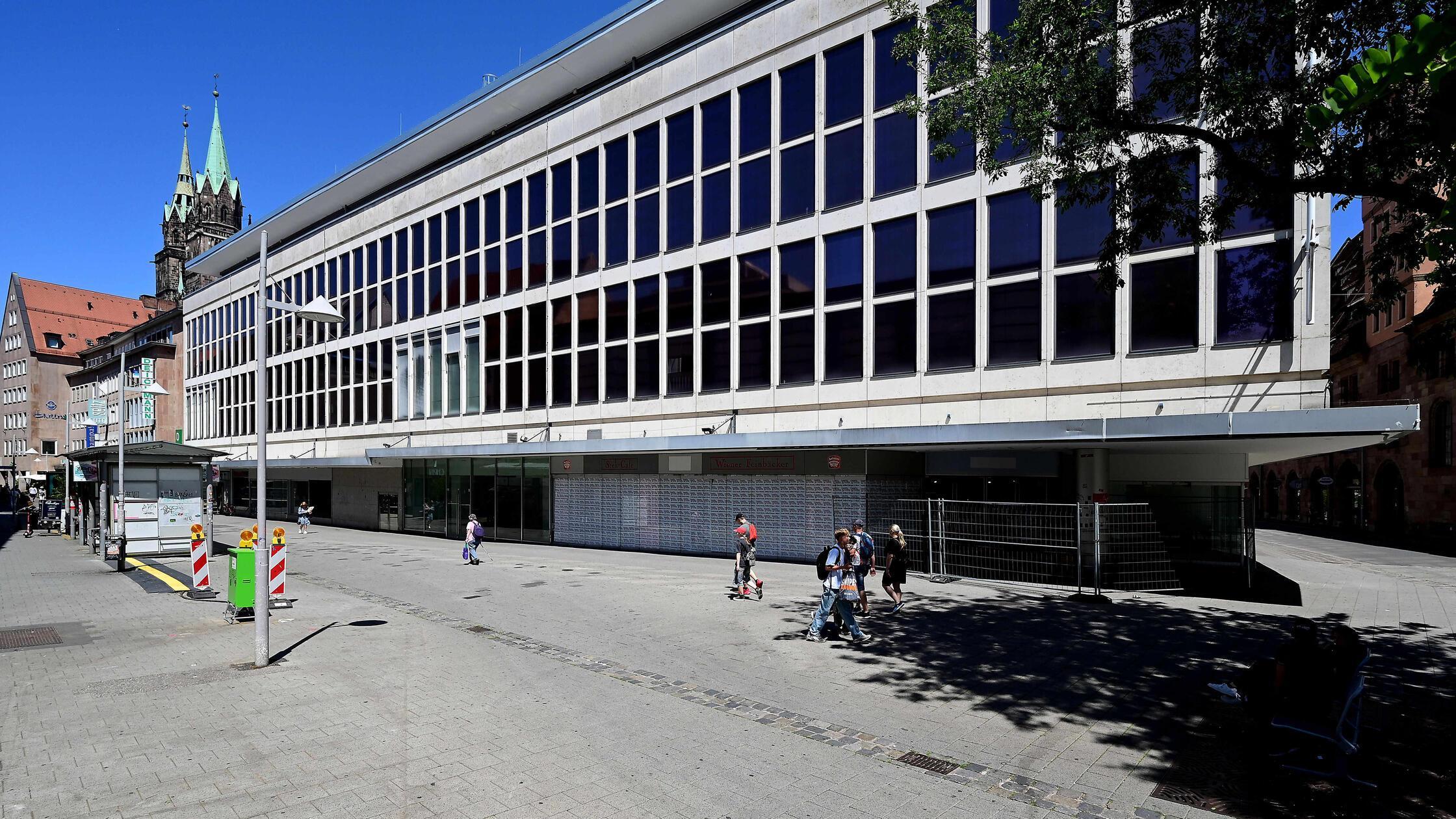 Ehemaliges Kaufhof Gebäude in der Pfannenschmiedsg