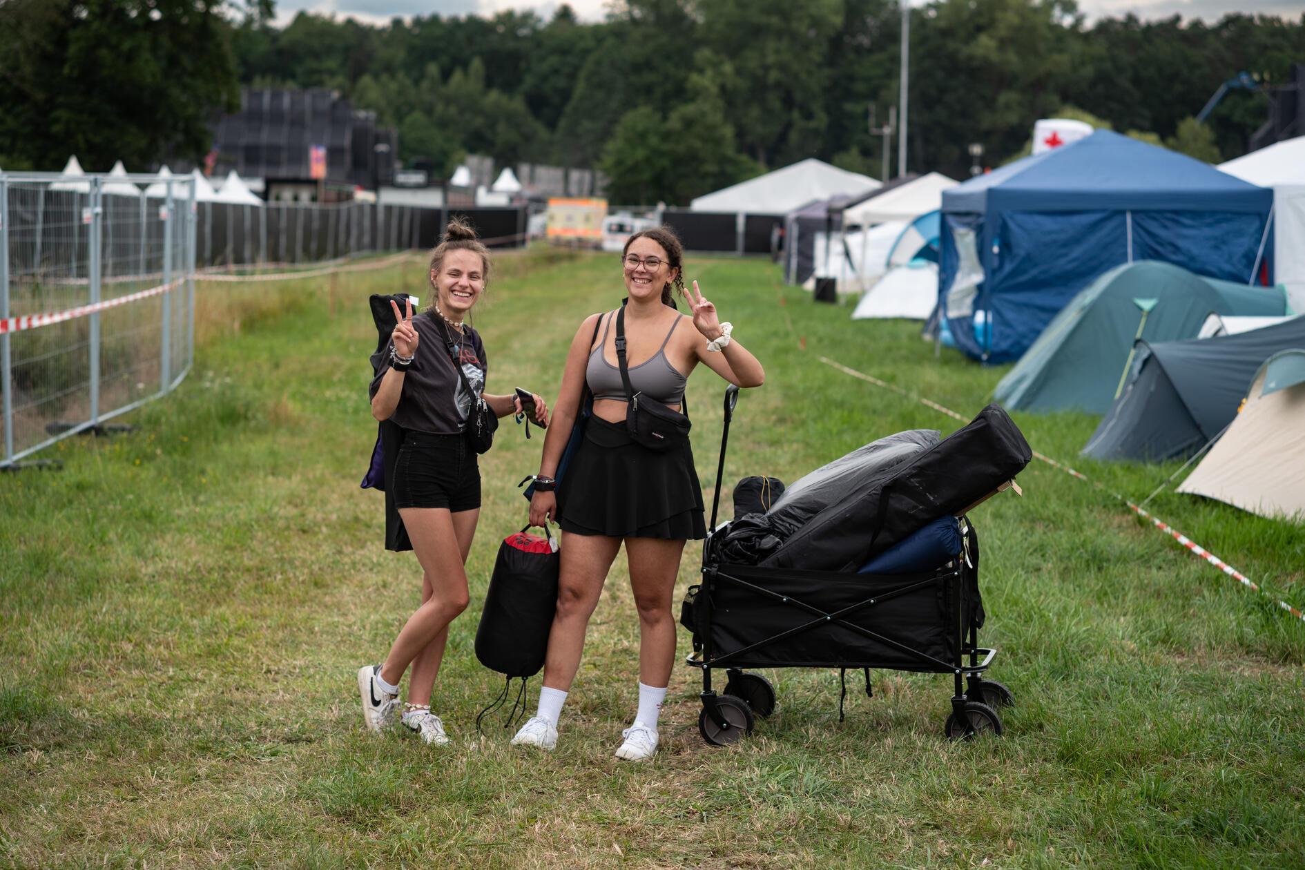 Der Donnerstag ist traditionell derAnreisetag bei 