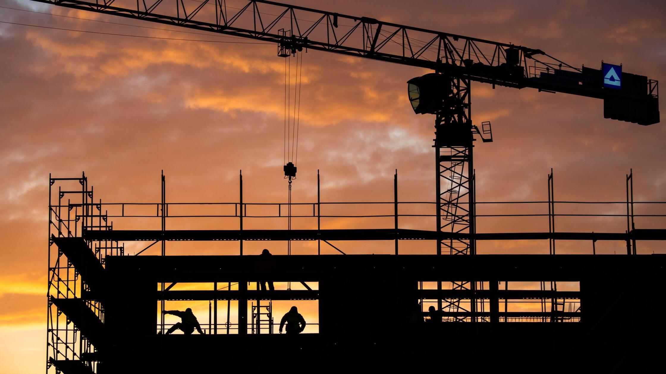 Baubranche steigert Aufträge