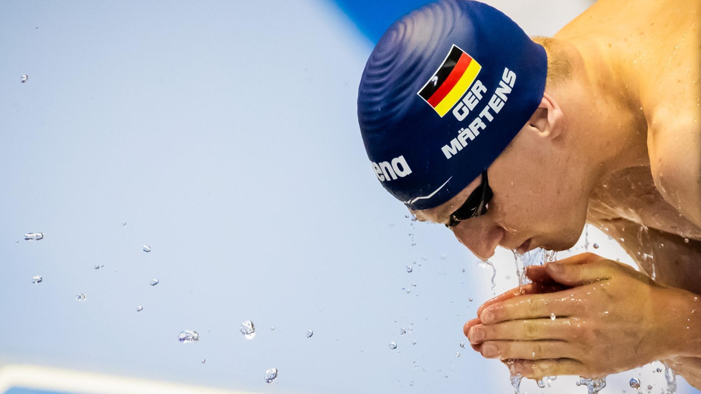 Lukas Märtens favorit za naslov svetovnega prvaka v plavanju