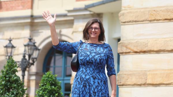 Auch Ilse Aigner (CSU), Präsidentin des Bayerischen Landtags, kommt zur Eröffnung der Bayreuther Festspiele mit einer Neuinszenierung der Richard-Wagner-Oper "Die Meistersinger von Nürnberg".