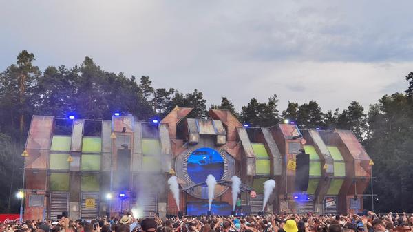 Beste Stimmung vor der "Zone 3"-Stage.