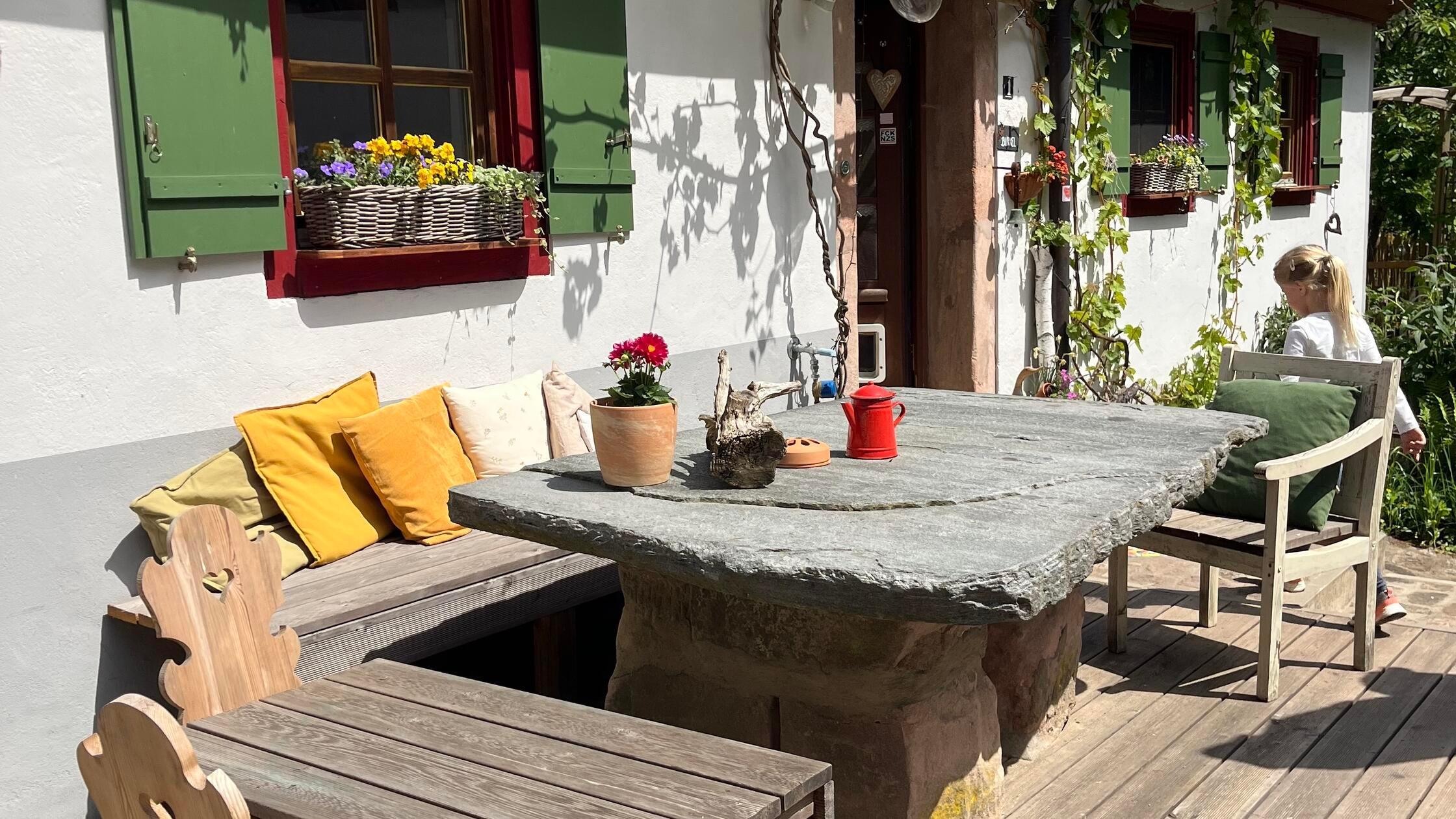 Dieses über 200 Jahre alte Bauernhaus ist der Ort,