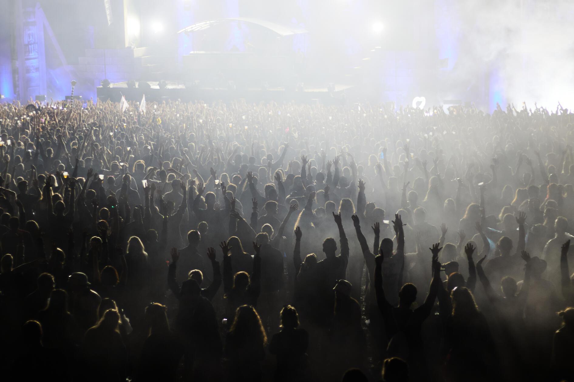Hoch die Hände, Wochenende! Die Stimmung auf dem O
