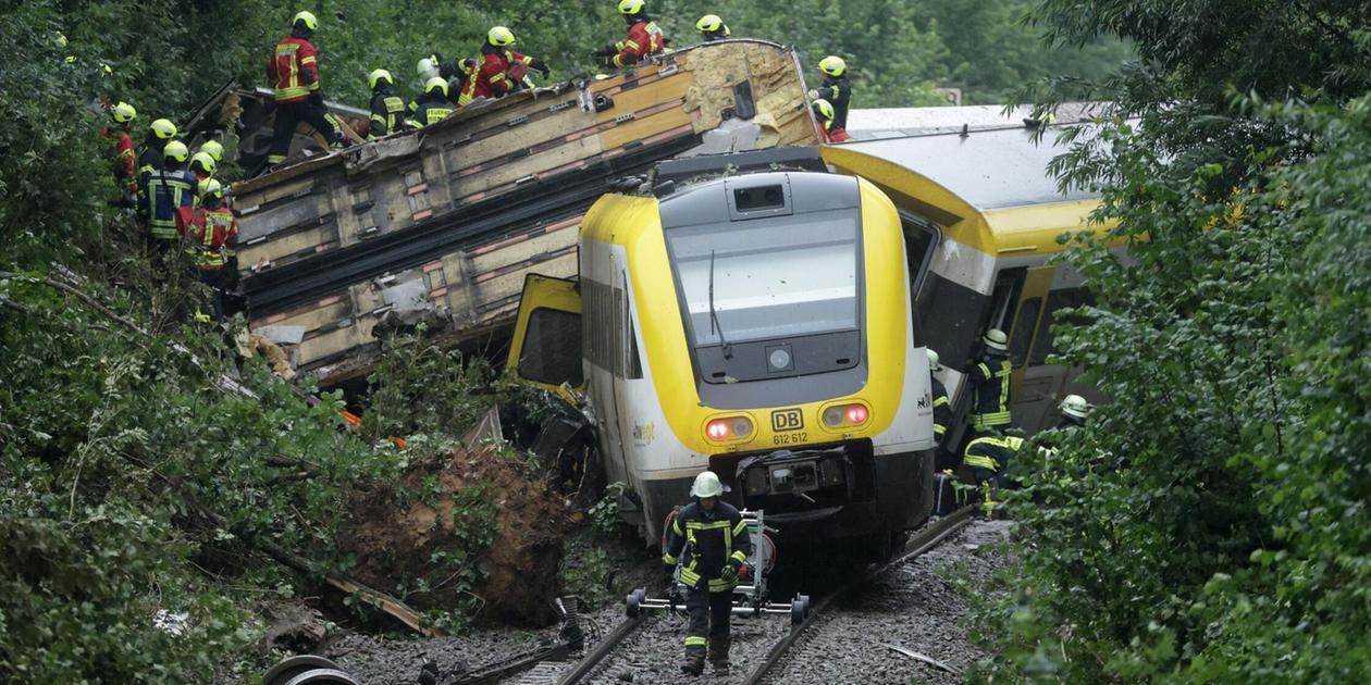 Police: Landslide was probably the cause of the fatal train accident in ...