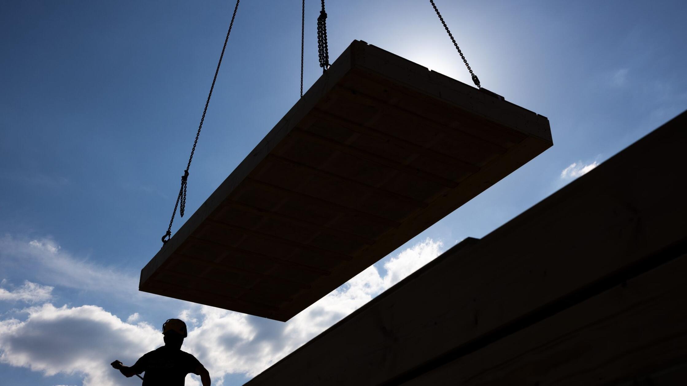 Schwache Baukonjunktur trifft auch Fertighäuser