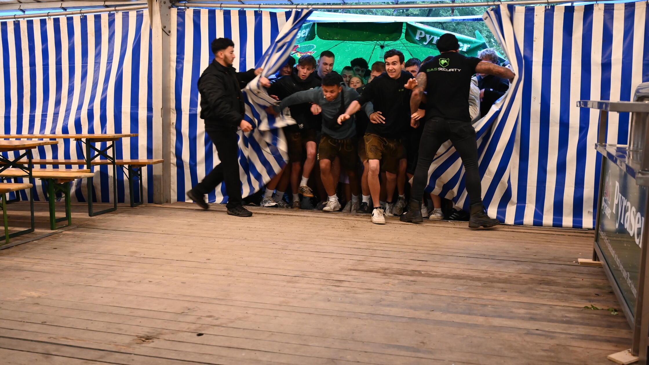 Sturm Bierzelt Burgfest Hilpoltstein 2025