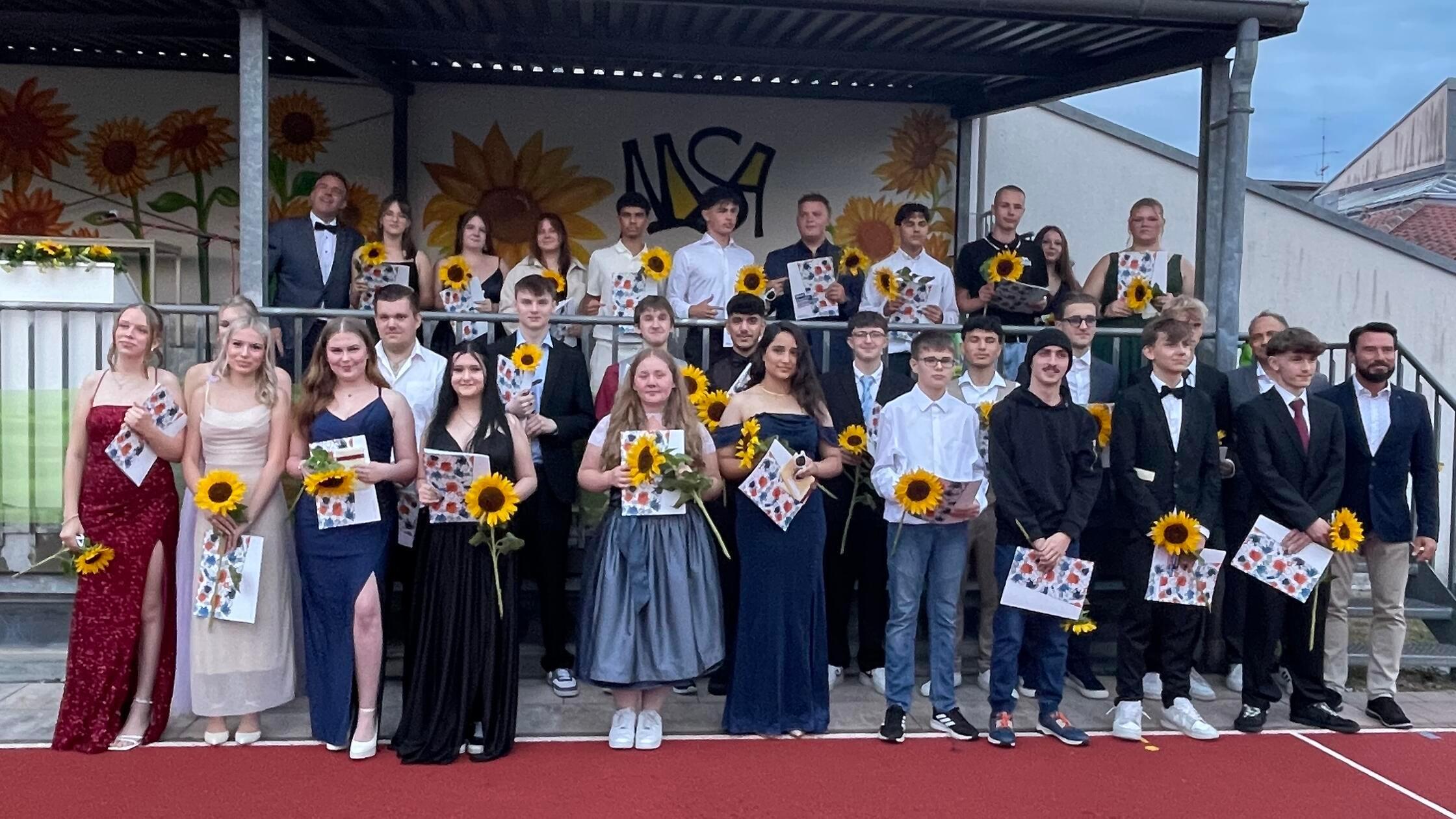 Die Schüler der Mittelschule Allersberg haben ihre