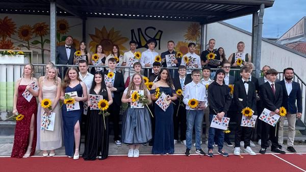 Die Schüler der Mittelschule Allersberg haben ihre