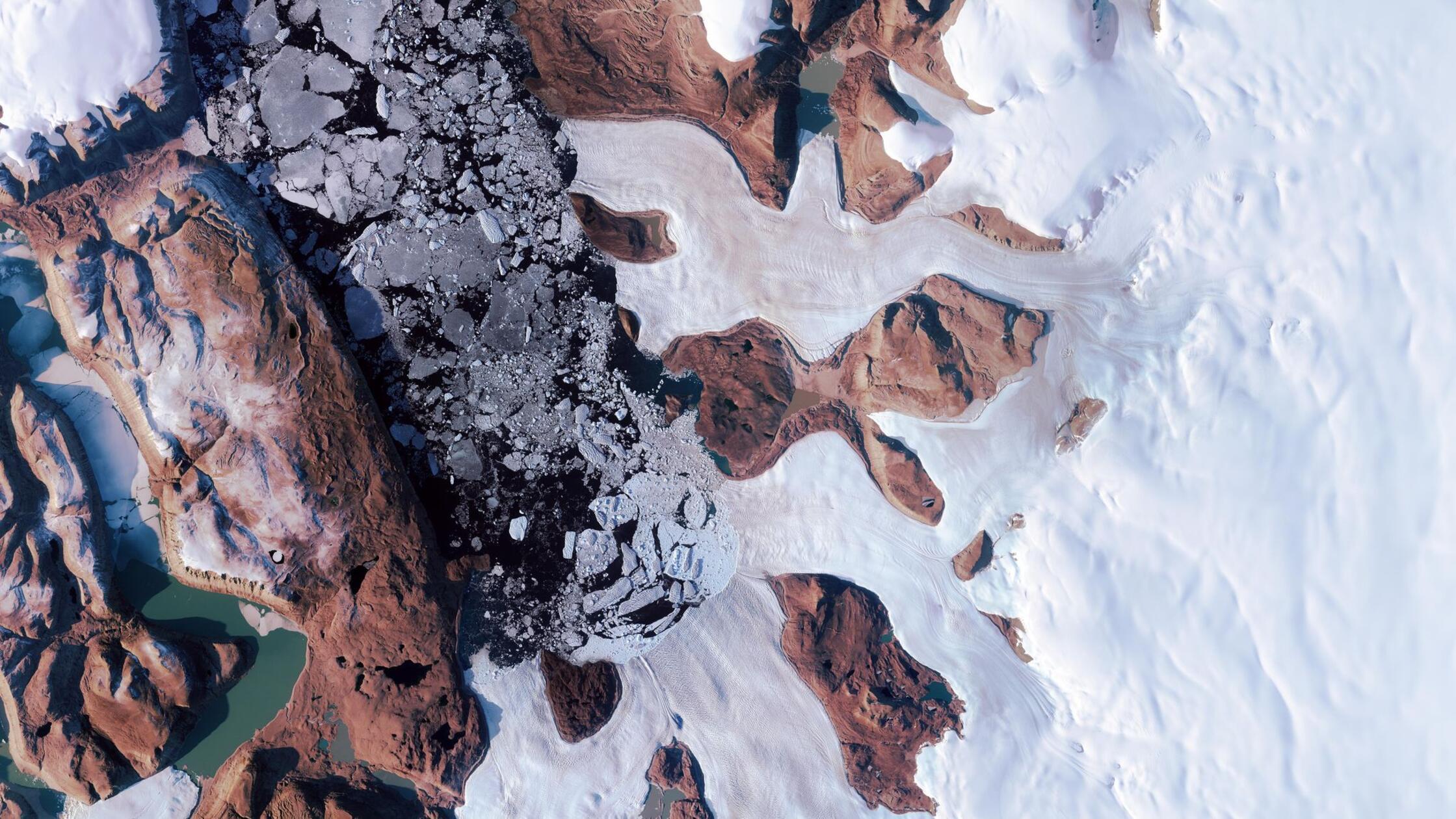 Riesiger Krater in Grönland entdeckt