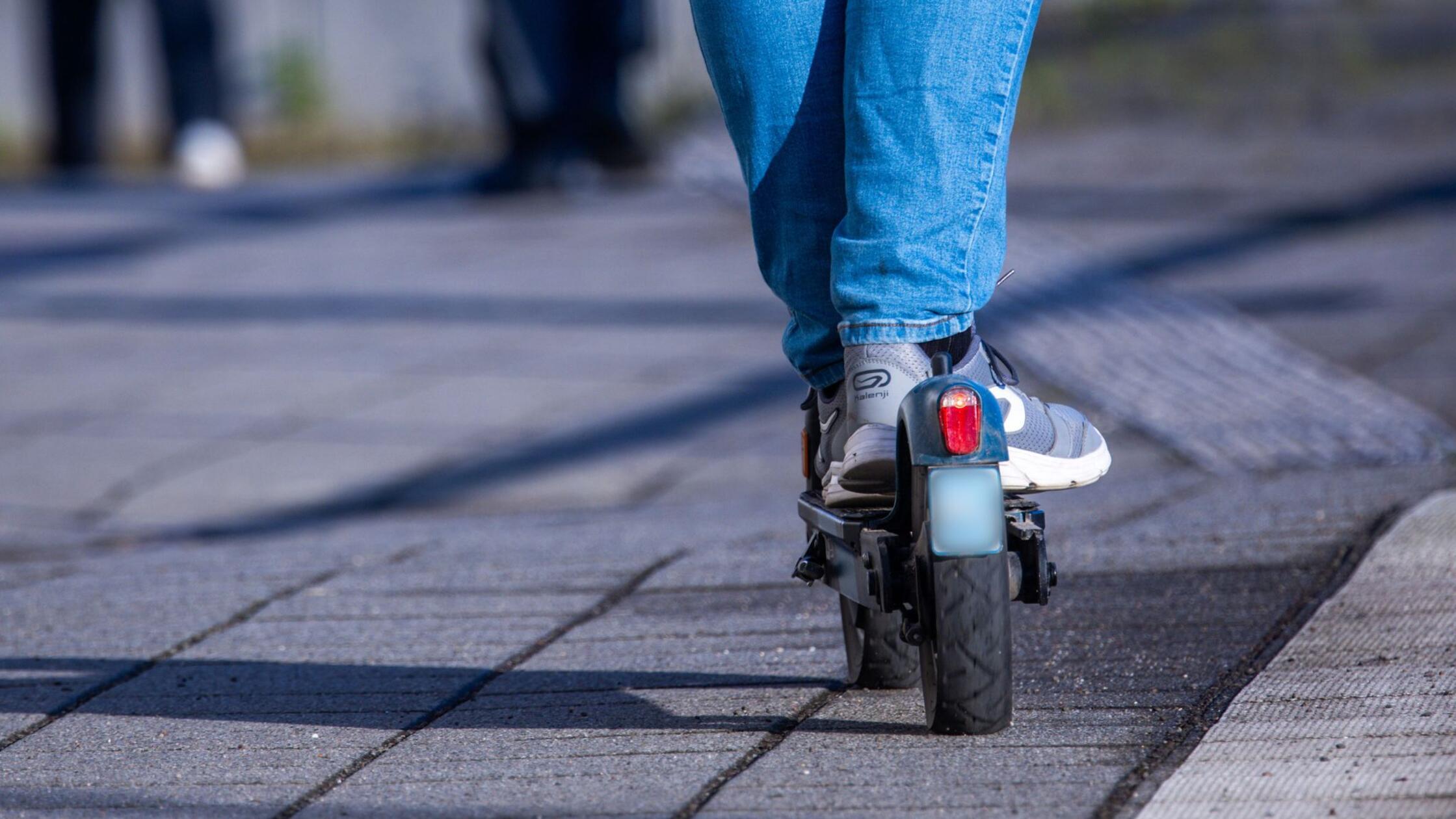 Zahl der E-Scooter-Unfälle steigt stark
