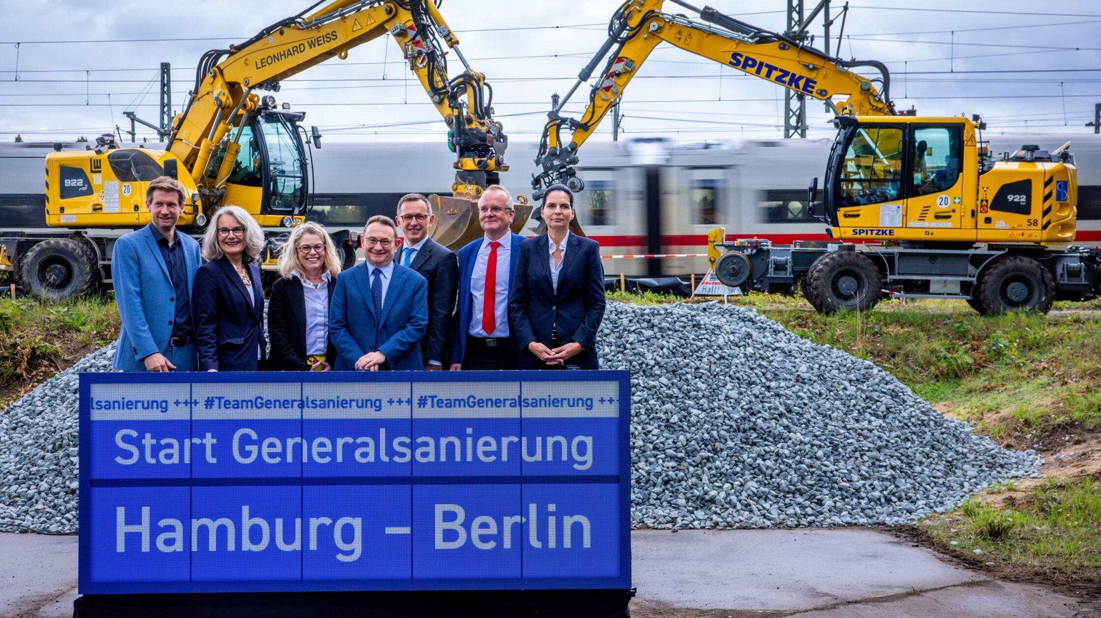 Größtes Bahn-Sanierungsprojekt in Deutschland gestartet