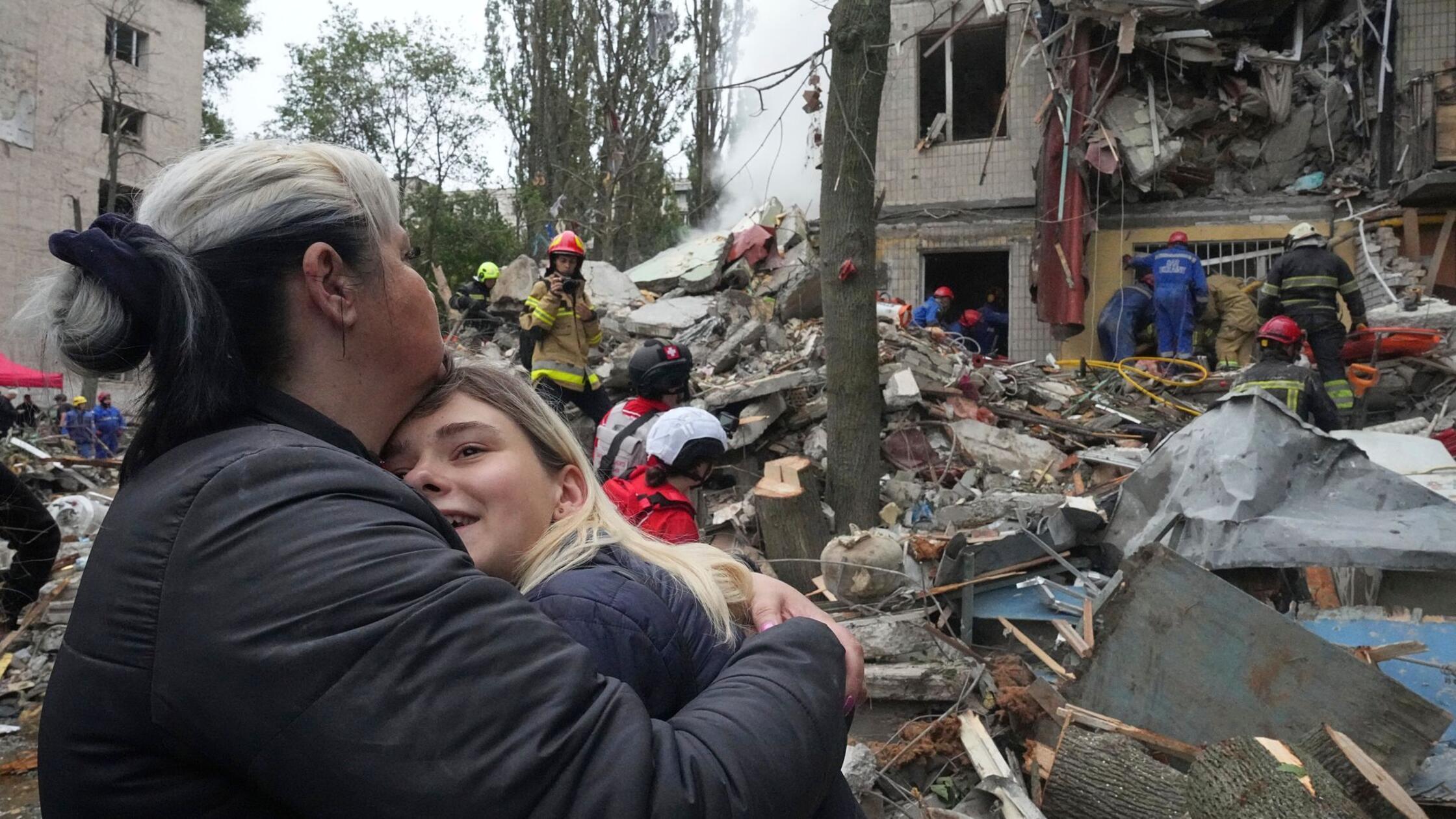 Russische Luftangriffe: „Kiew lebt mit Tränen in den Augen“