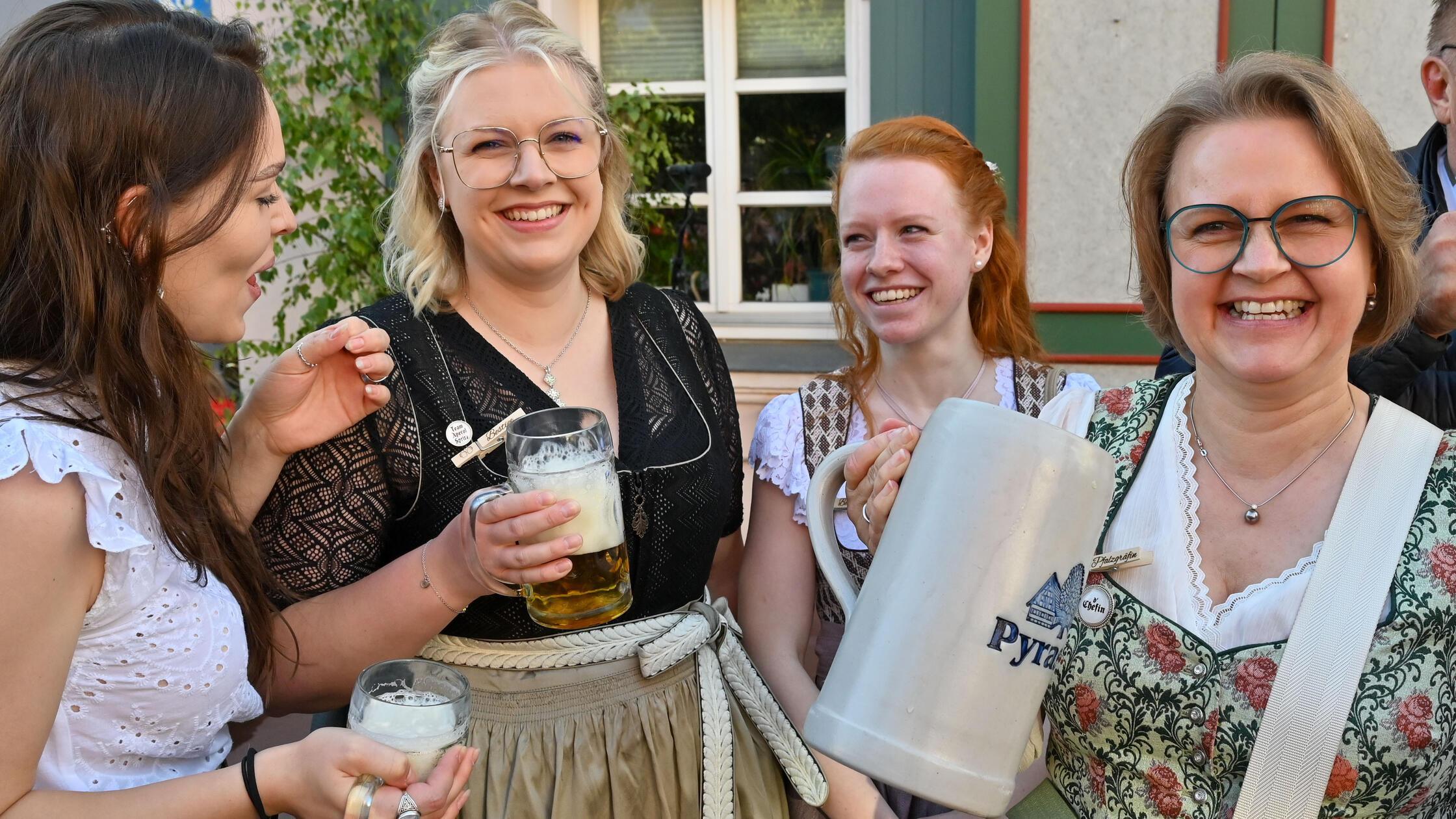 Das Burgfestbier wurde von der gräflichen Familie 
