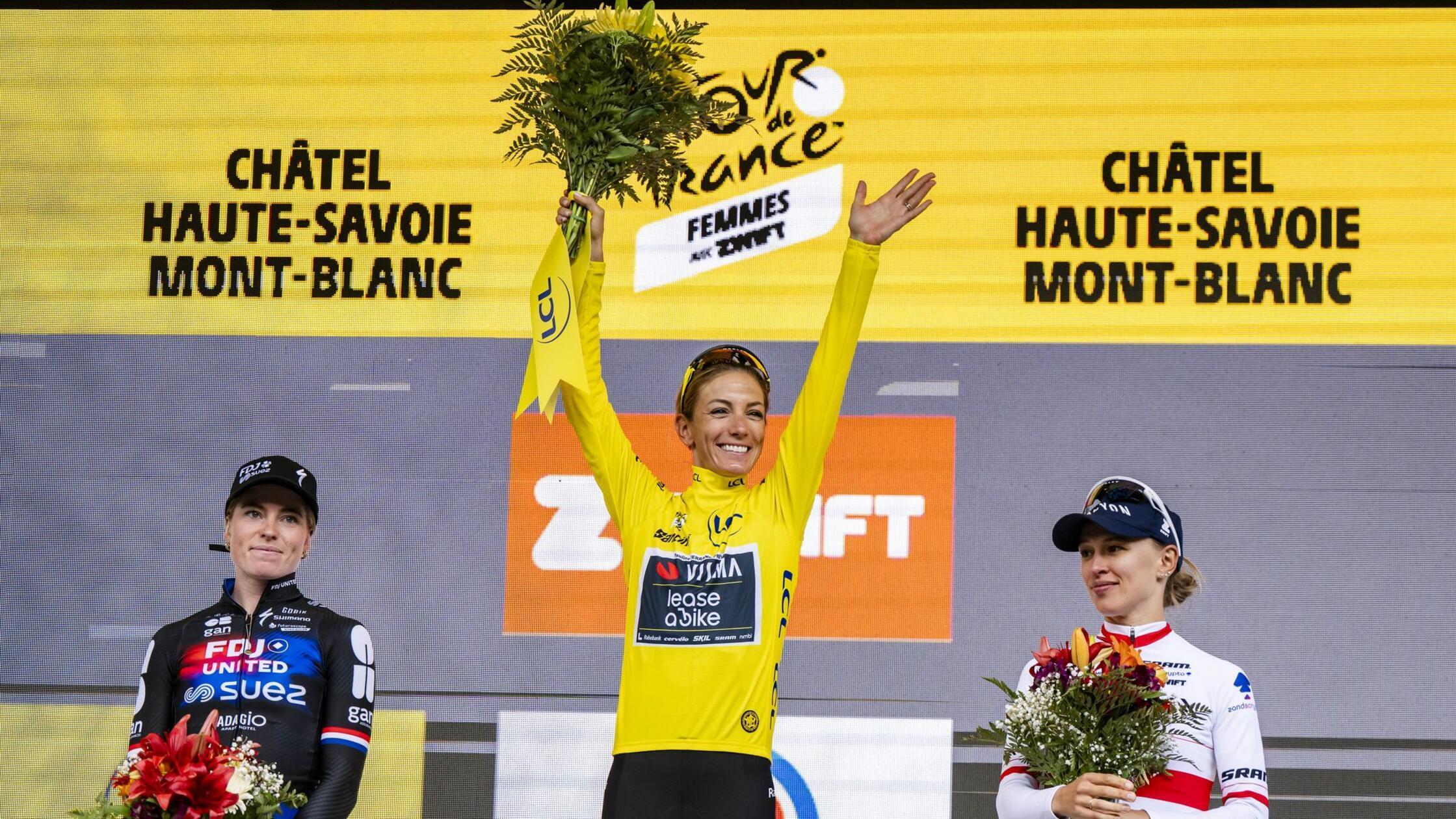 Macron und Pizza: „Königin“ erlöst Rad-Nation Frankreich