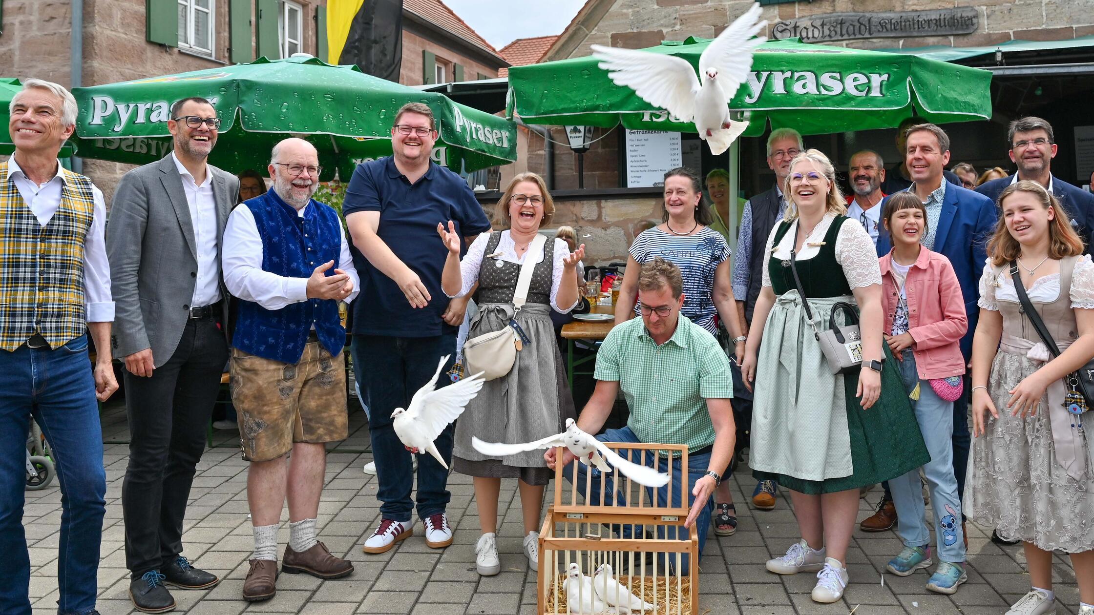 Pfalzgräfin Alexandra Harrer eröffnete mit dem Ste