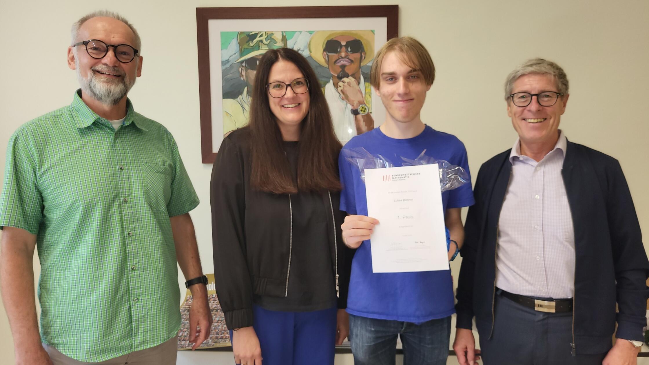 Schwabacher Mathe-Crack Lukas B&uuml;ttner erfolgreich beim ...