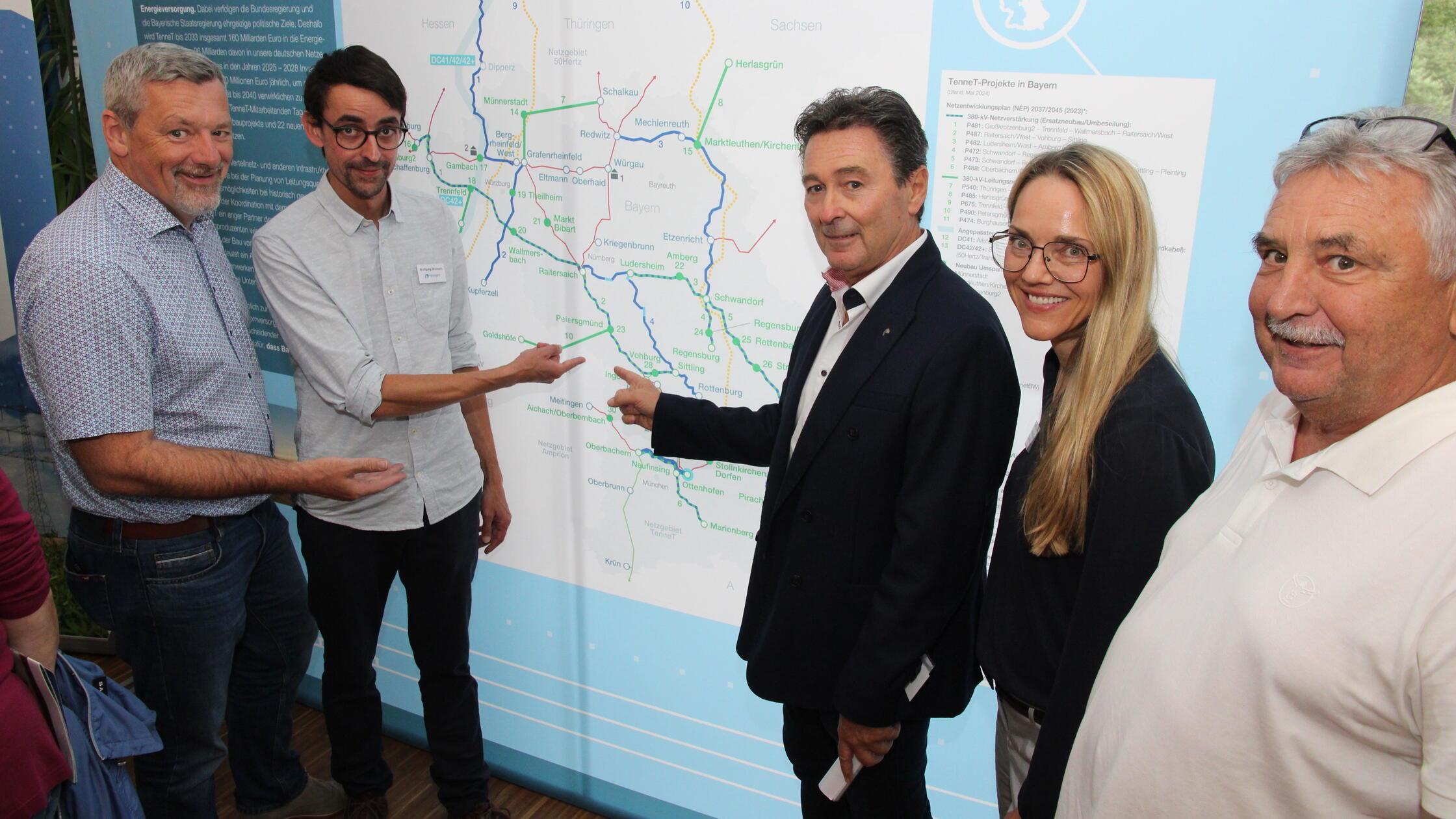 Nach der Übergabe des Schreibens durch Spalts Bürg